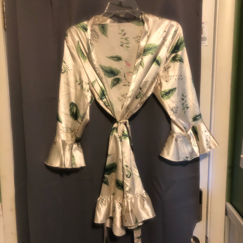 Silk robe